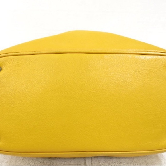 Celine Macadam Leather Handbag Brown - Picture 6 of 11